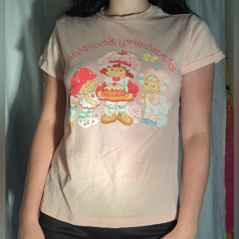 Strawberry Shortcake T-Shirt Light Pink X-Small